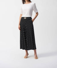 Joseph Ribkoff - Shirred Puff Sleeve Satin Top