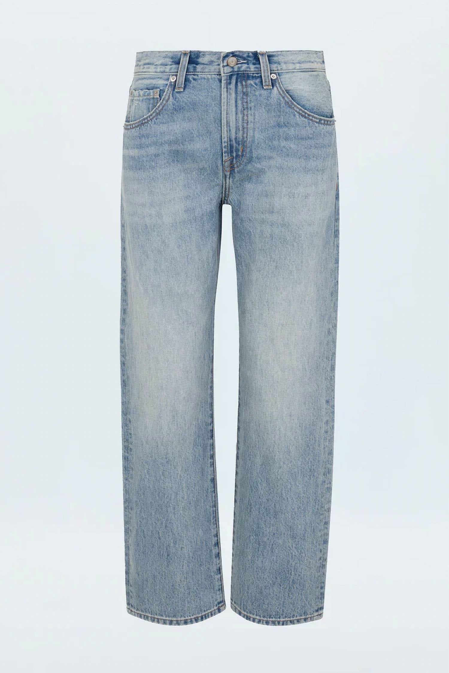 Pistola - Lexi Mid Rise Bowed Straight Jean