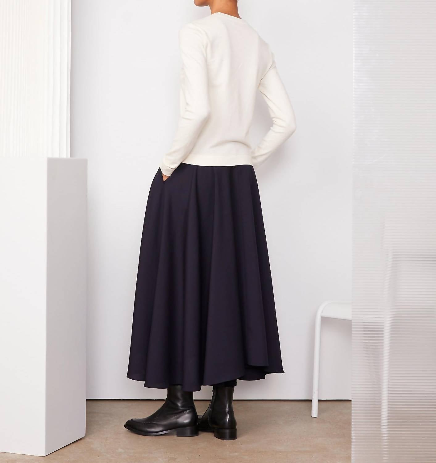 Officine Générale - Isabelle Knit Lyocell Wool Tee