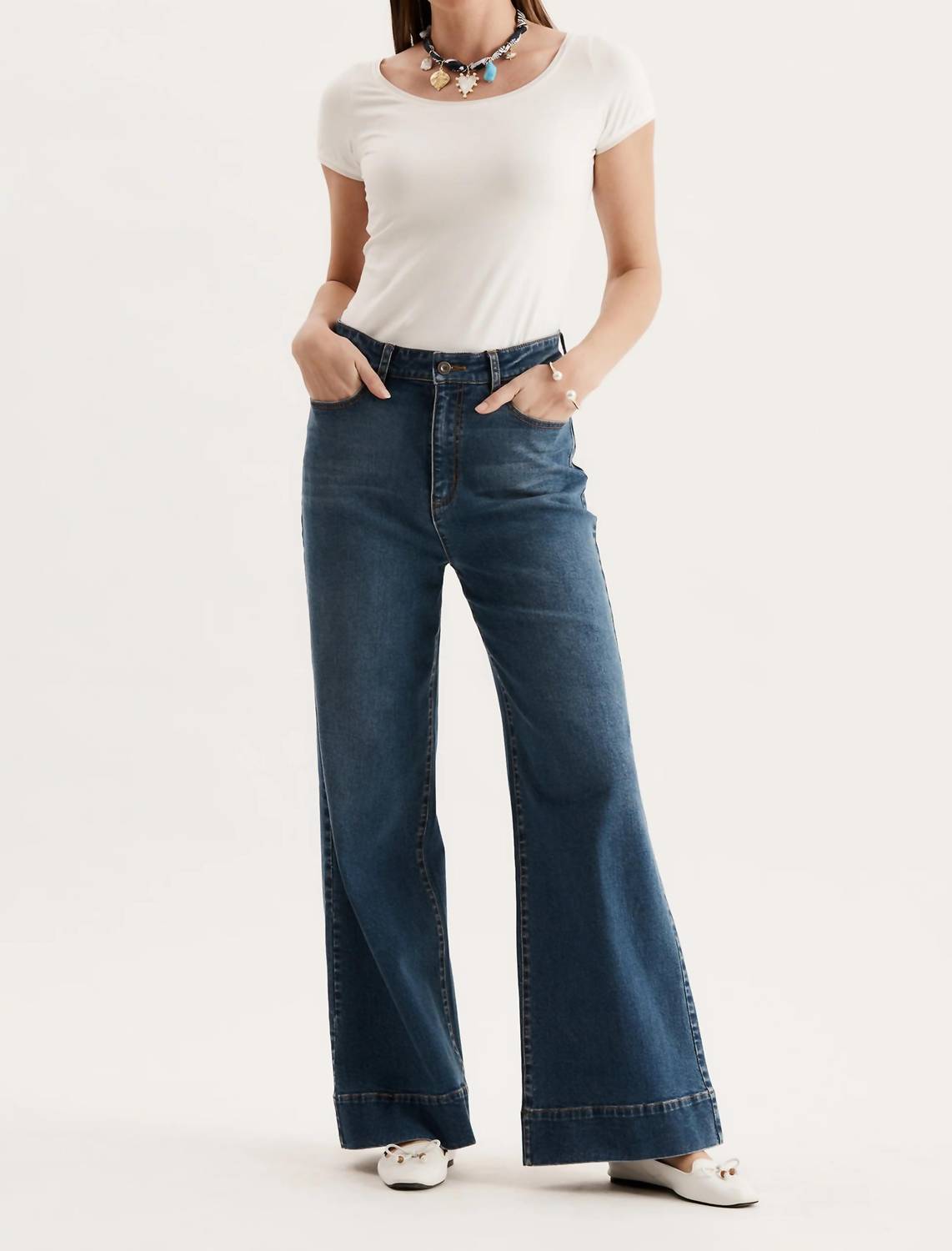 Tyler Boe - Flared High Rise Jean