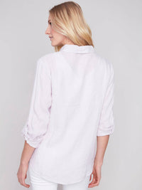 Charlie B - jacquard blouse
