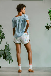 Carleen - Quilted Track Shorts