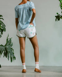 Carleen - Quilted Track Shorts
