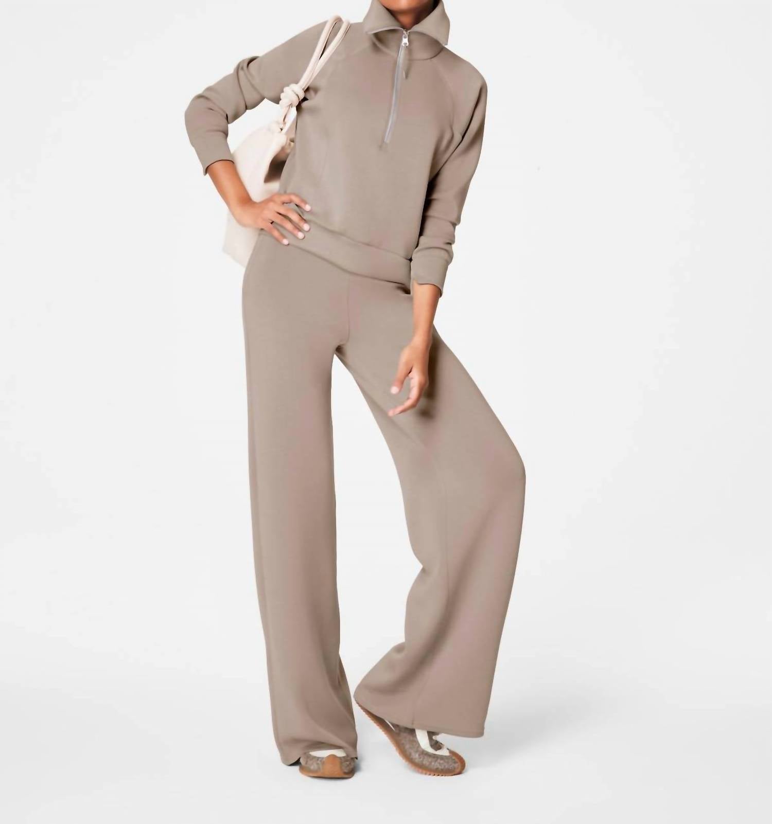 Spanx - Women's Airessentials Half Zip Sweatshirt