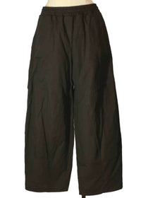 Baci - Women's Padded Cotton Elastic Waist Trouser Pant