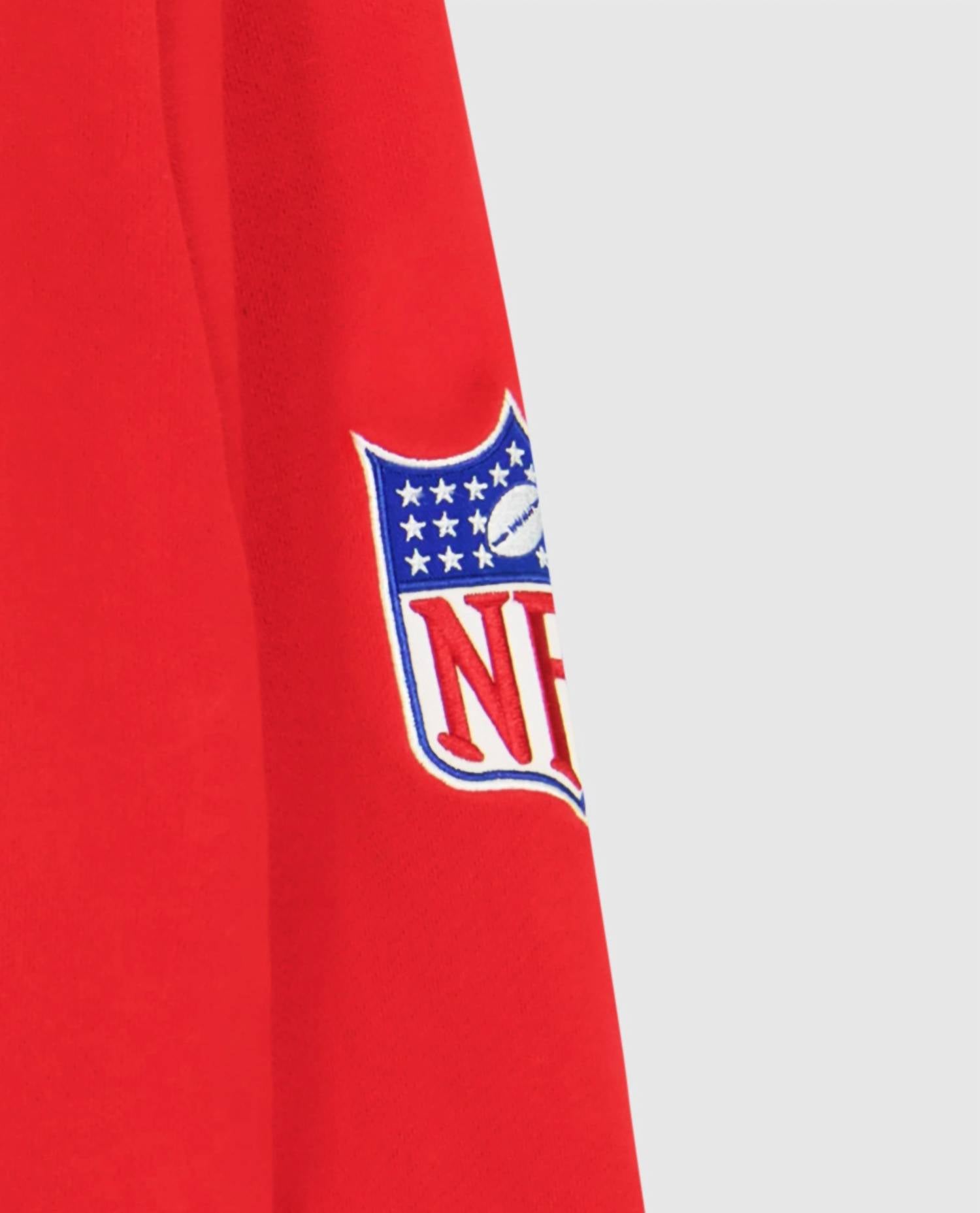 Starter - Atlanta Falcons Crew Neck Sweatshirt With Zip Pockets