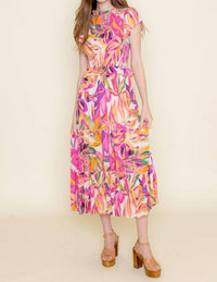Fore Collection - Floral Smocked Dress