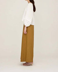 Grade & Gather - Long Line Linen Pants