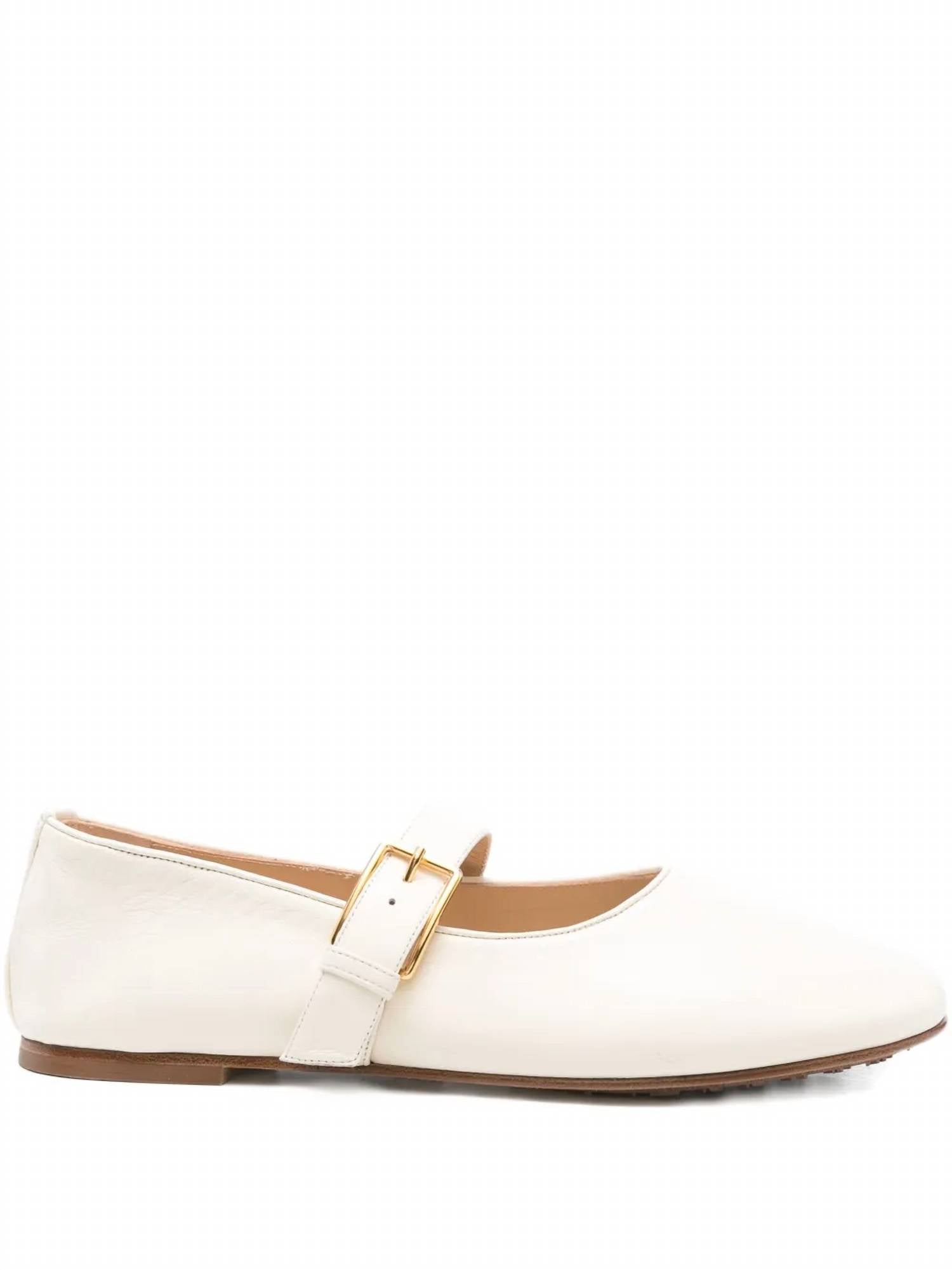 Dear Frances - Women's Balla Buckle Flat Shoes