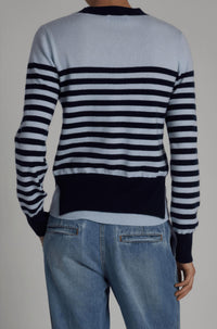 Saint Art - Women's Baret Striped Sweater