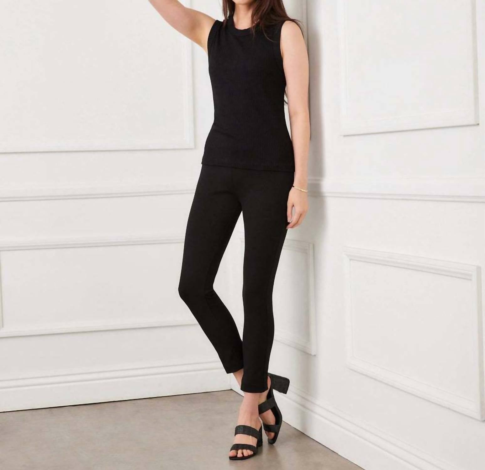 Karen Kane Piper Skinny Pants in black - women's pants - view 4