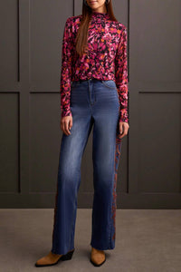 Tribal - Mesh All Over Print Top
