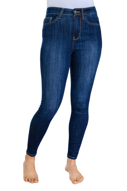 Judy Blue - Back Yoke Skinny Jeans with Phone Pocket