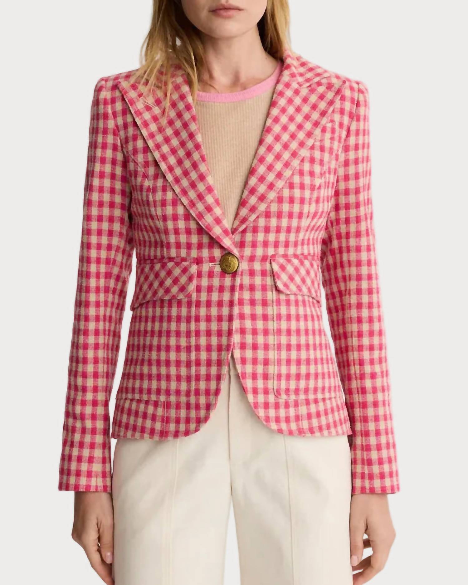 Smythe - Patch Pocket One Button Blazer