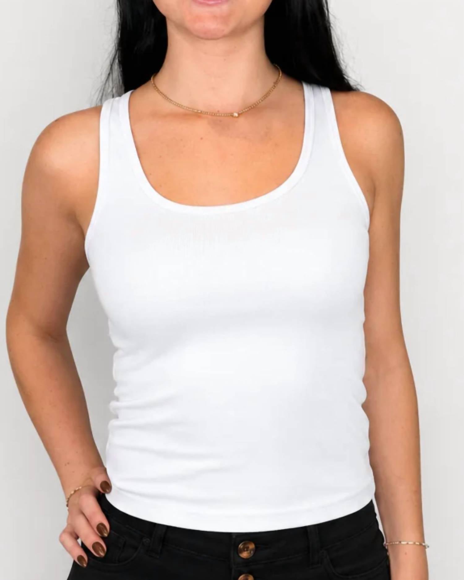 Elan - Essential Scoop Neck Tank