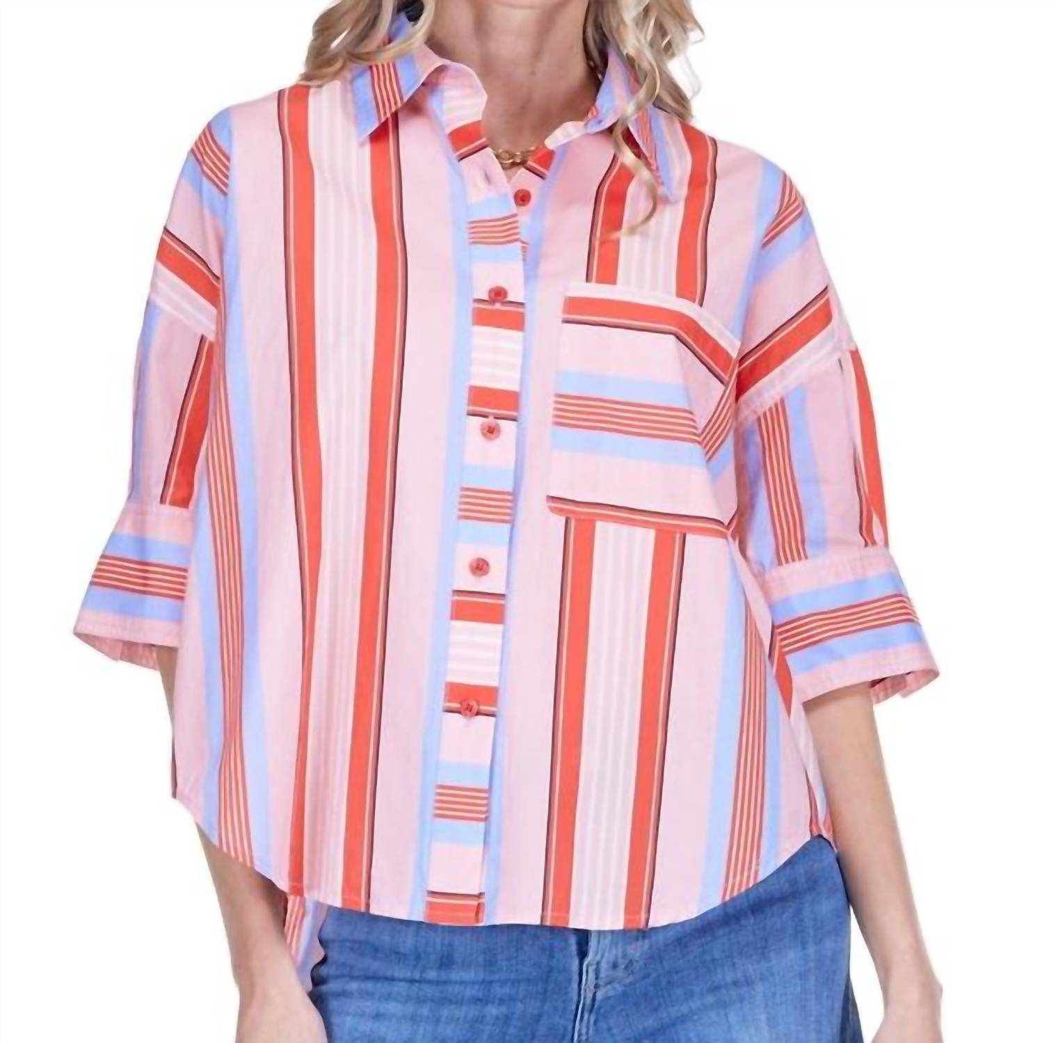 Joy Joy - Button short sleeve shirt