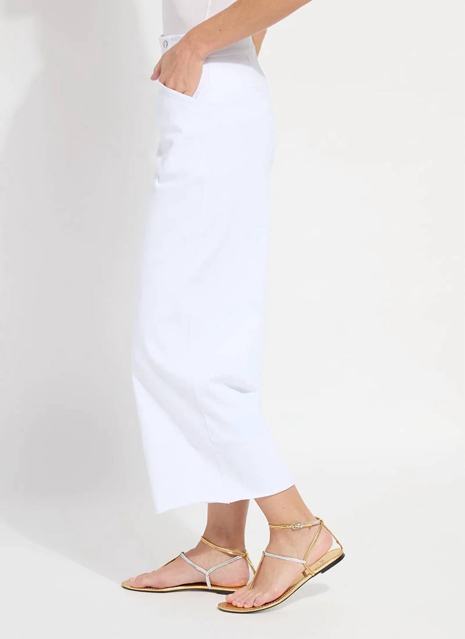 Lysse - Dion Sailor Crop Palazzo Denim Pants