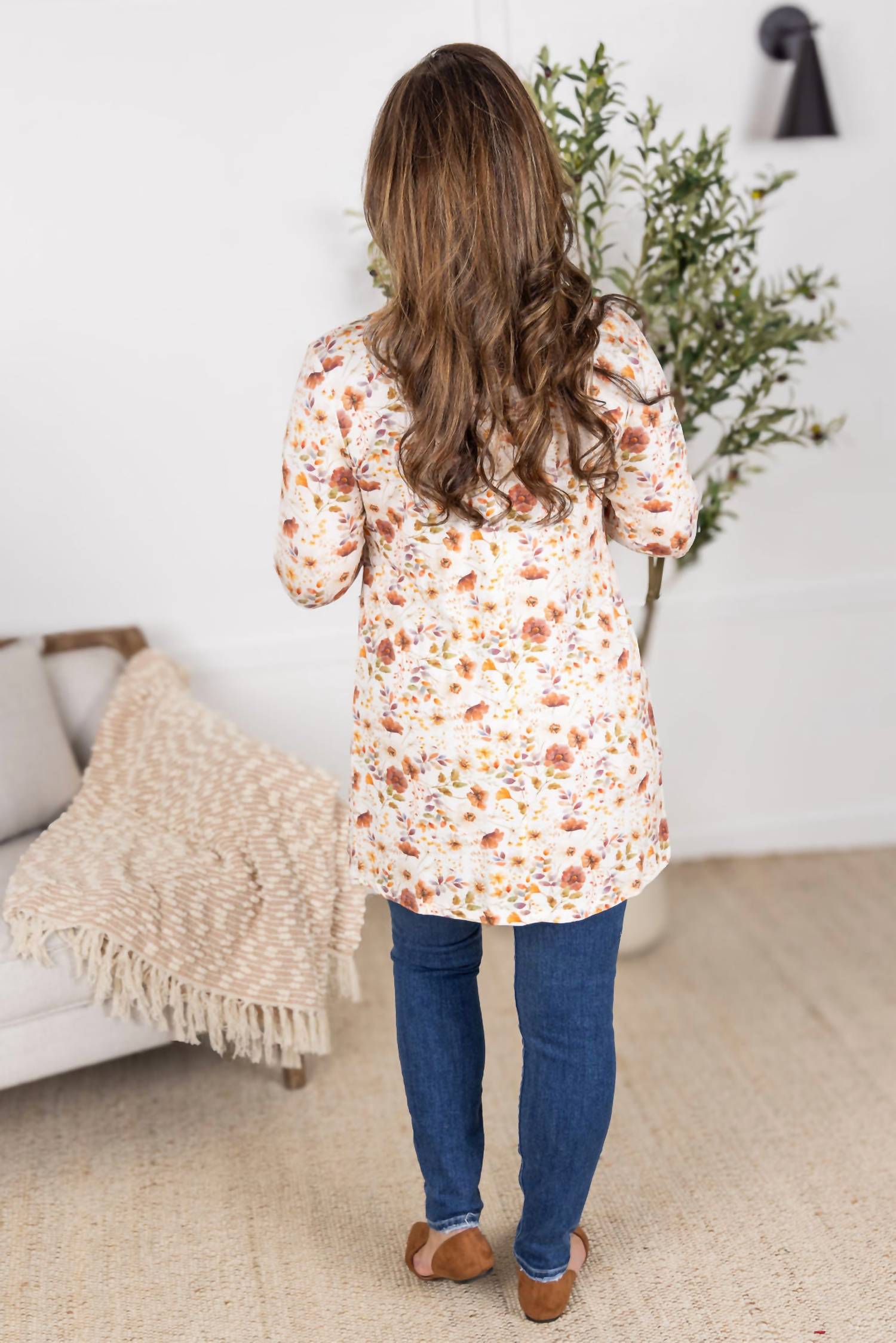 Michelle Mae - Classic Floral Cardigan