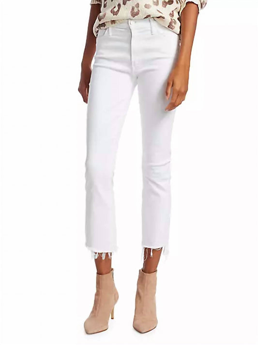 Mother - The Insider Crop Step Fray Jeans