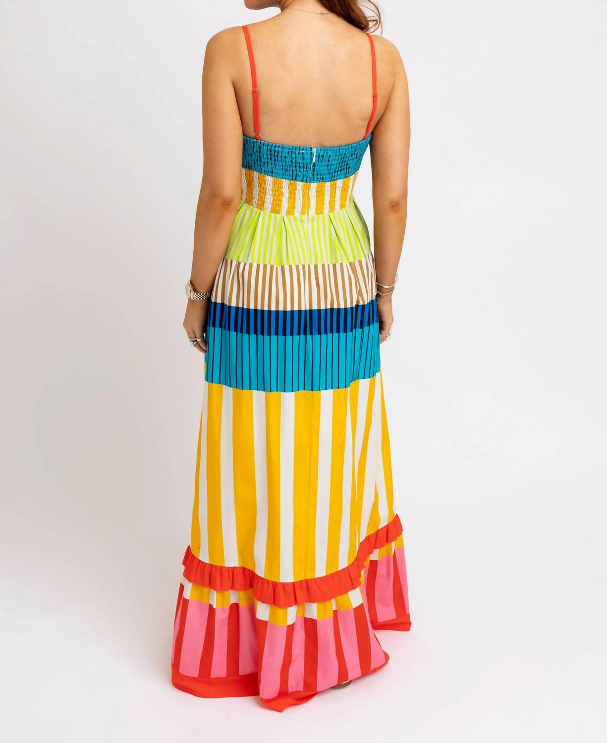 Karlie - Royal Layered Maxi Dress