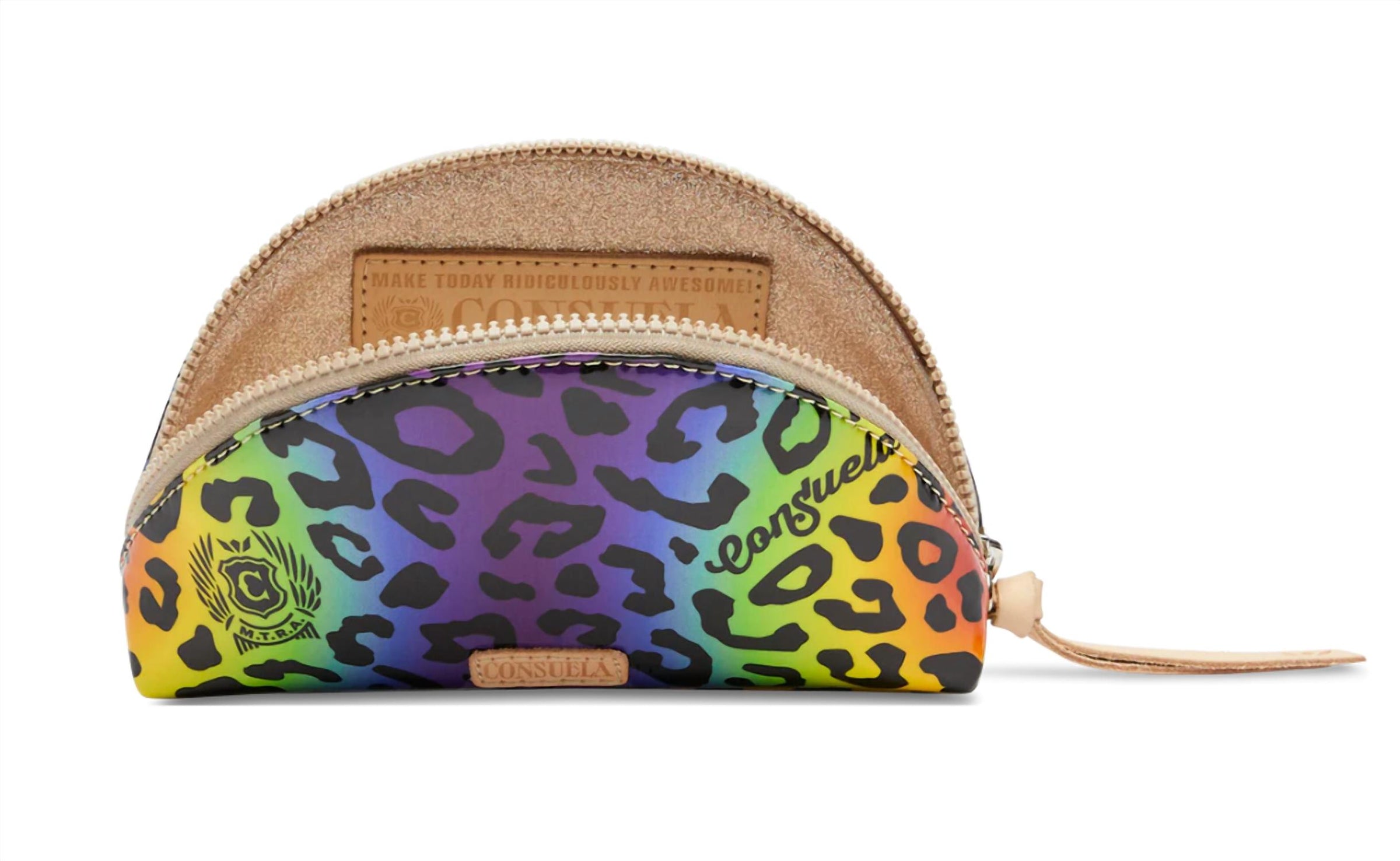 Consuela Women's Medium Cosmetic Bag in semi - women's bag - detail view