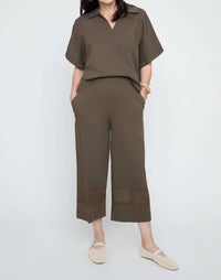 Renuar - Woven's V-neck Top