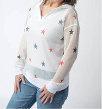 Michelle Mae - American Stars Mesh Hoodie