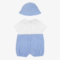 Mayoral - Kids Short Overalls And Hat Bodysuit Set
