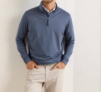 Peter Millar - Perth Melange Performance Quarter-Zip Pullover