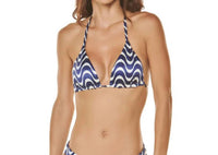 Dulzamara - Palawan Triangle Print Bikini Top