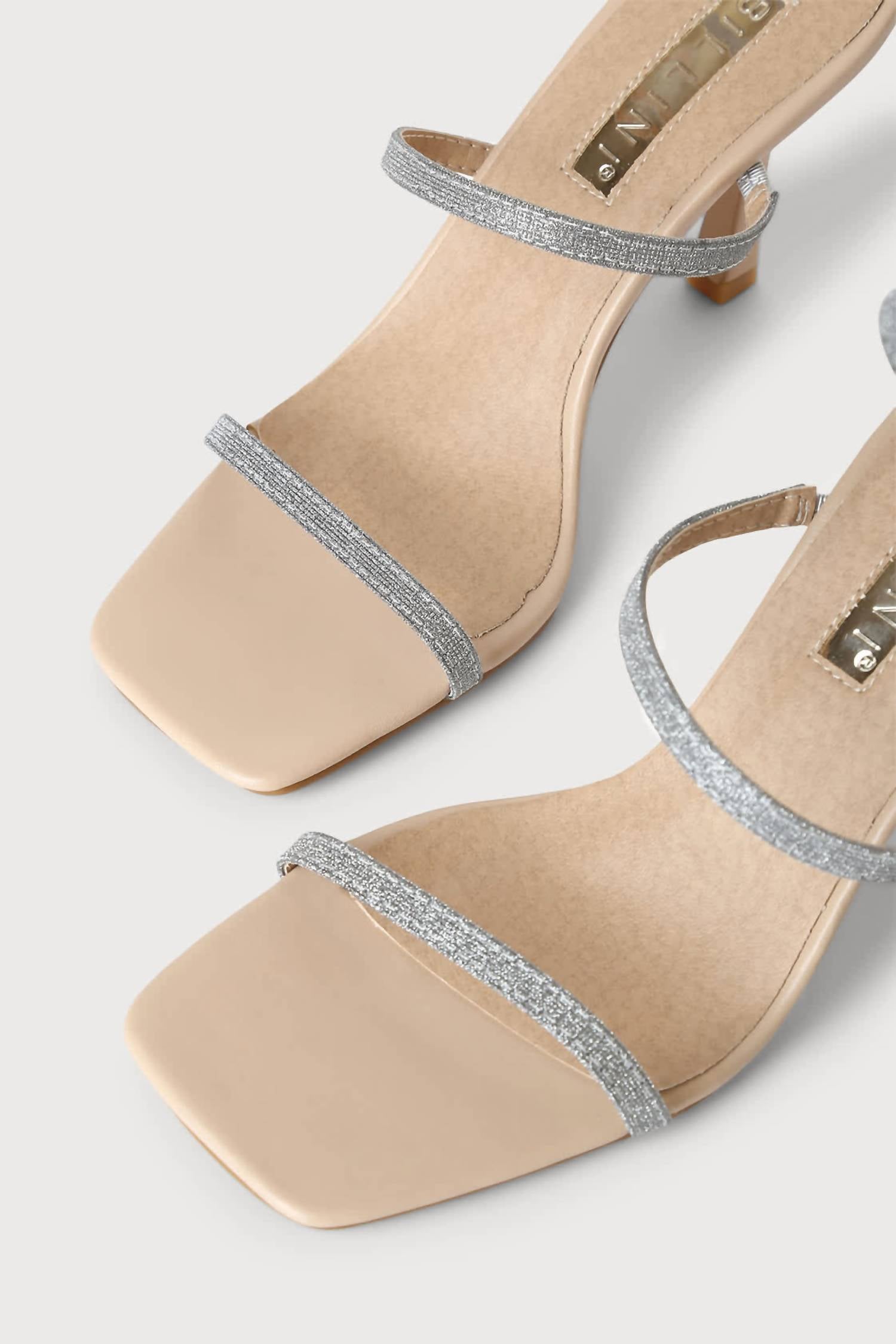 Billini - Women's Simi Glitter High Heel Sandals