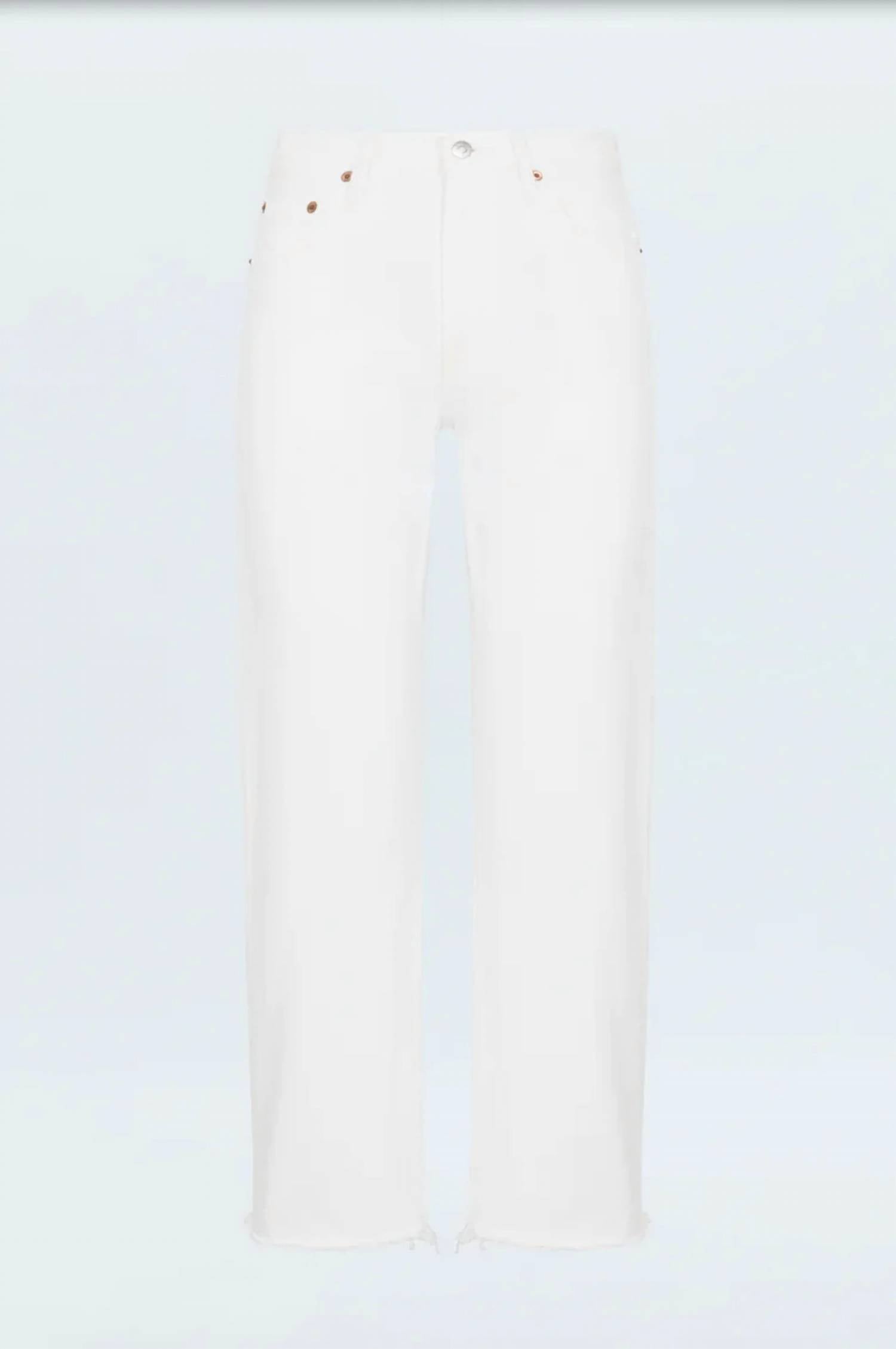 Pistola - Lexi Mid Rise Bowed Straight Jean