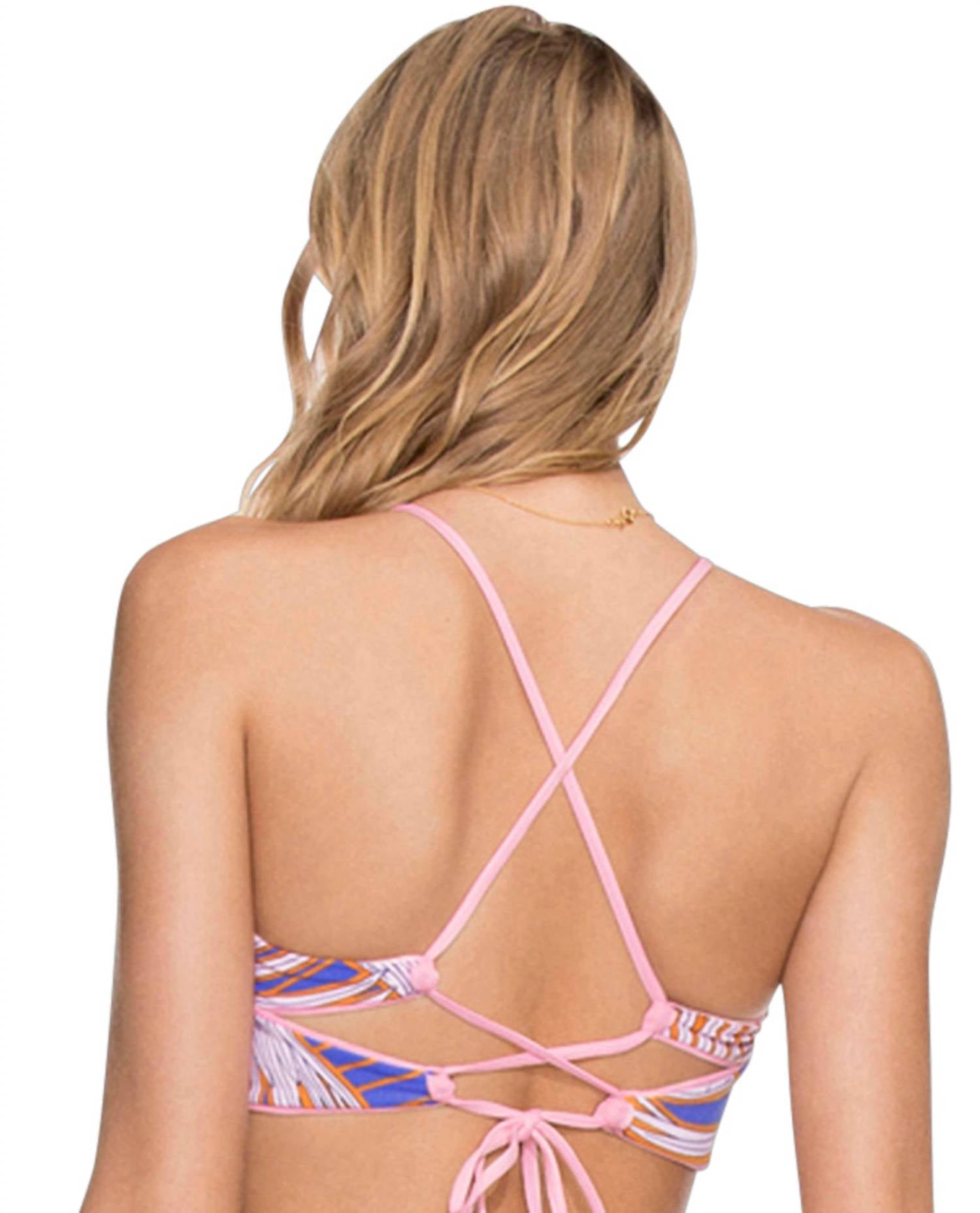 Maaji - Honeycomb High Neck Bikini Top