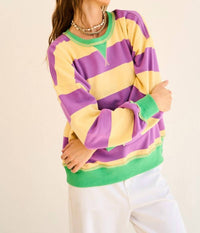 The Greii - Striped Sweatshirt