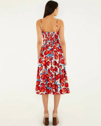 Farm Rio - Cherry Blossom Sleeveless Midi Dress