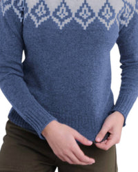 Alashan Cashmere - Mockneck Diamond Peak Sweater
