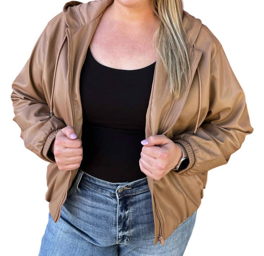 Rae Mode - Faux Leather Jacket