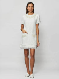 Solgo Atelier - Tia Bouclé Sheath Mini Dress