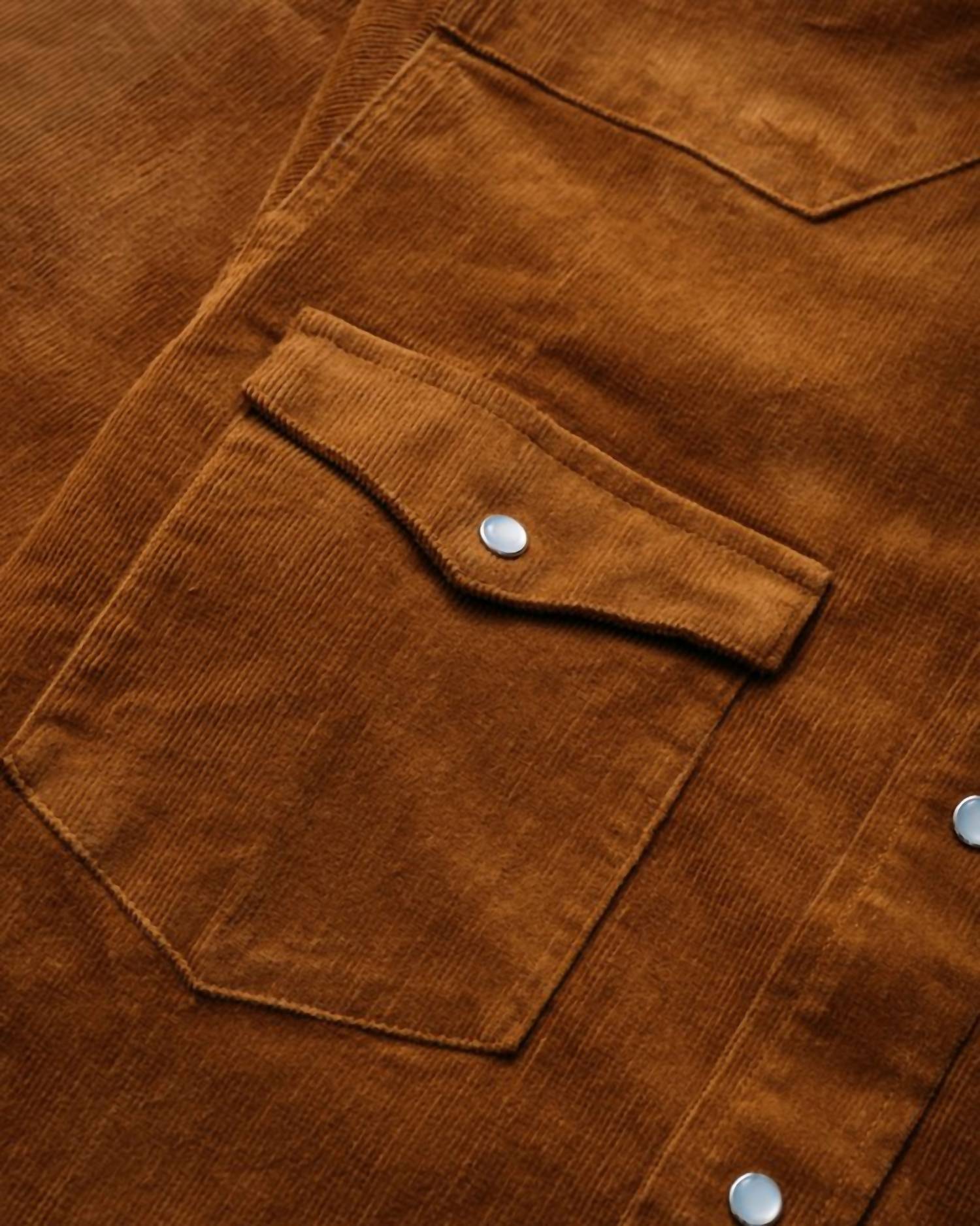 Schott N.Y.C. - Men's Corduroy Western Shirt