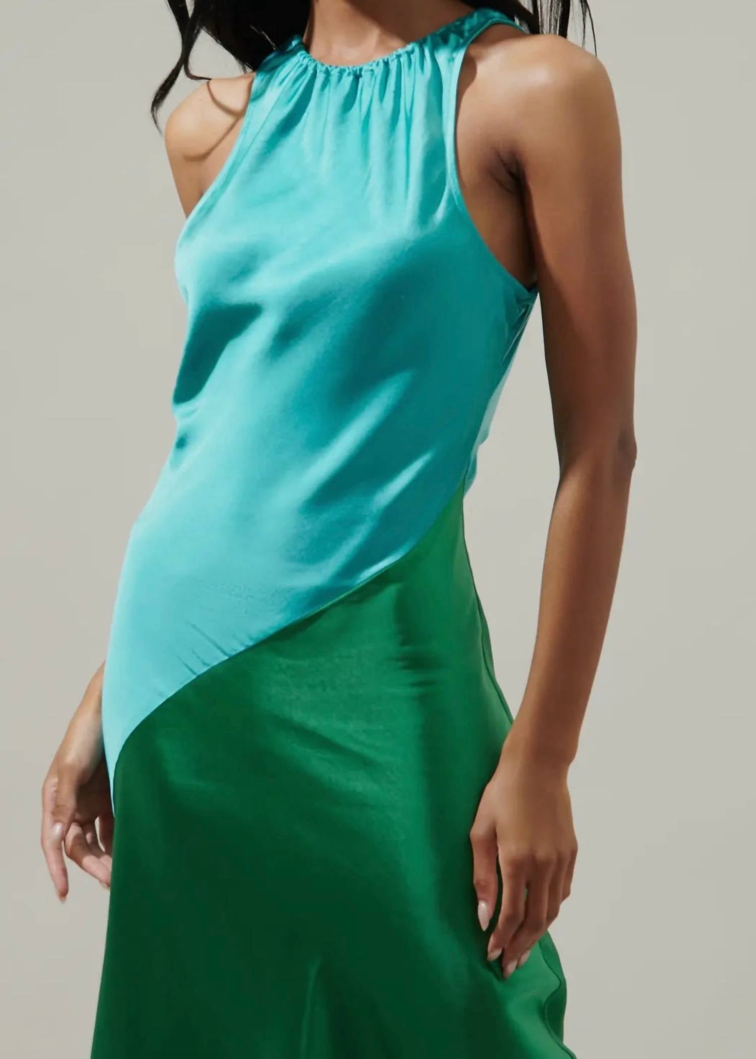 Sugarlips - Kavela Color Block Maxi Dress