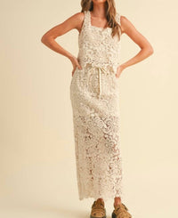 Miou Muse - Sweet Melody Crochet Skirt