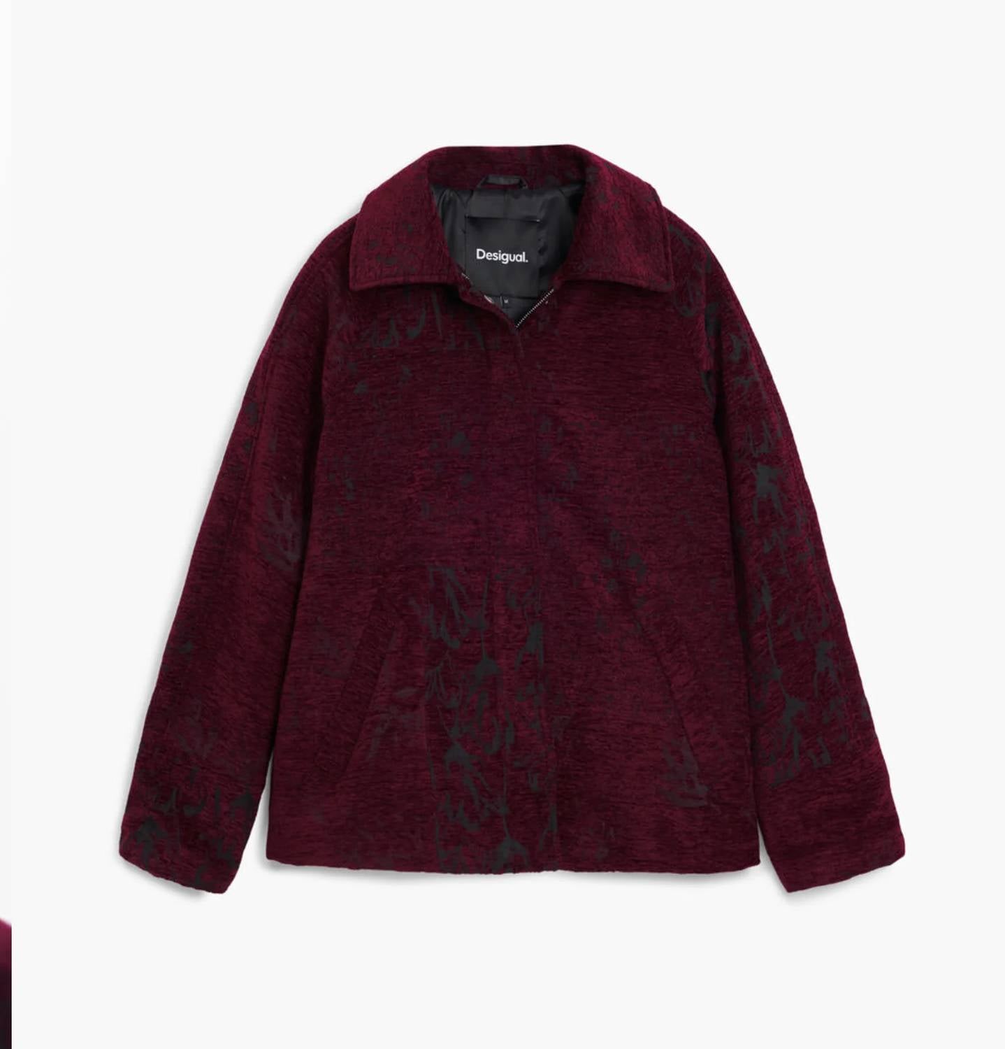Desigual - Enri Chenille Snap And Zip Jacket