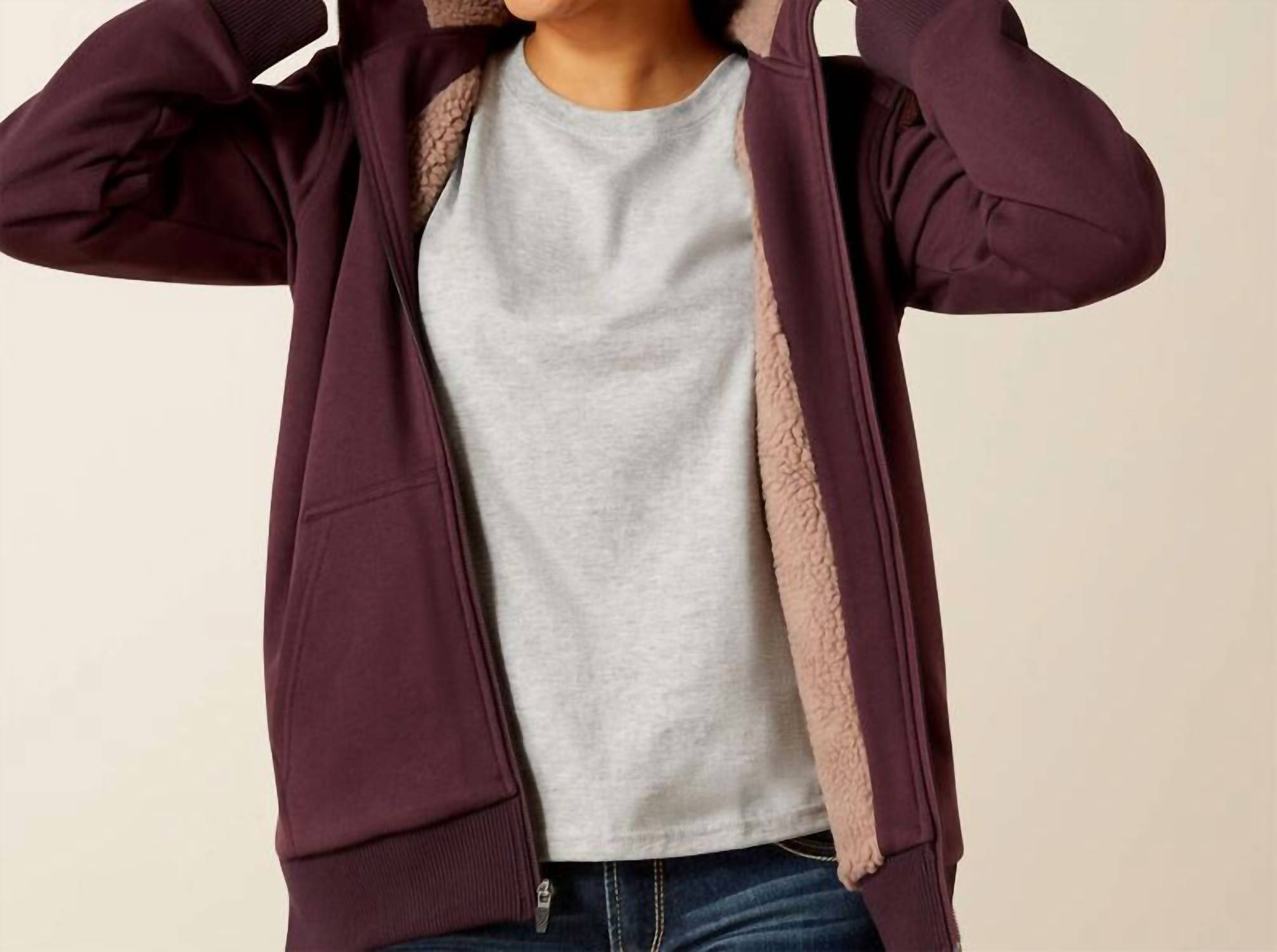 Ariat - Rebar All-weather Sherpa Full Zip Hoodie