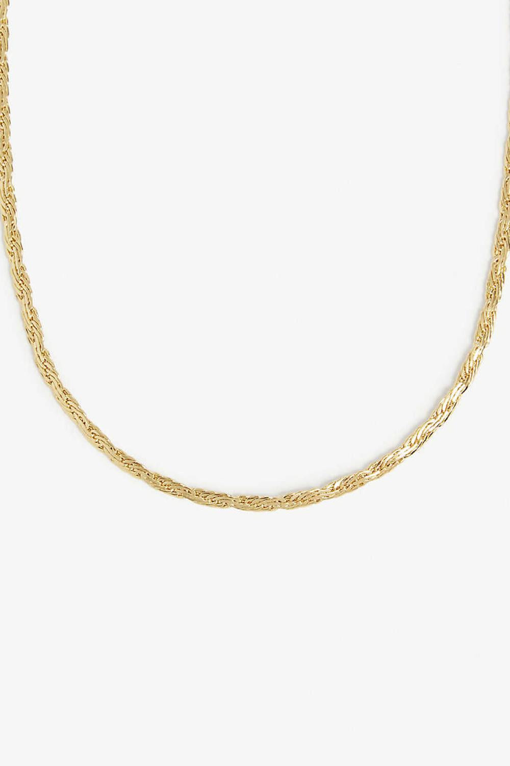 MOMMO WOVEN CHAIN NECKLACE