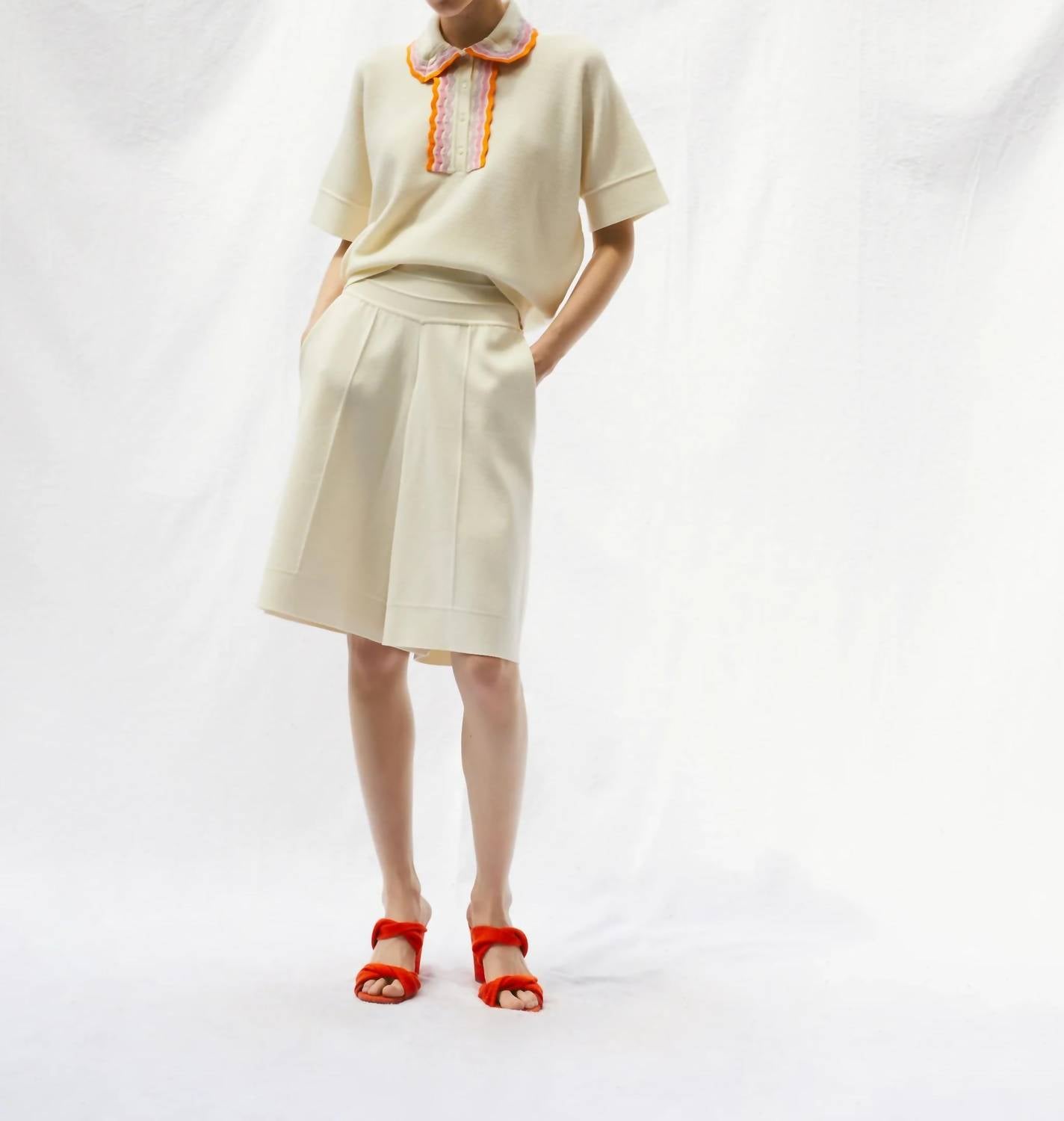 Molli - Couture Knit Bermuda Shorts