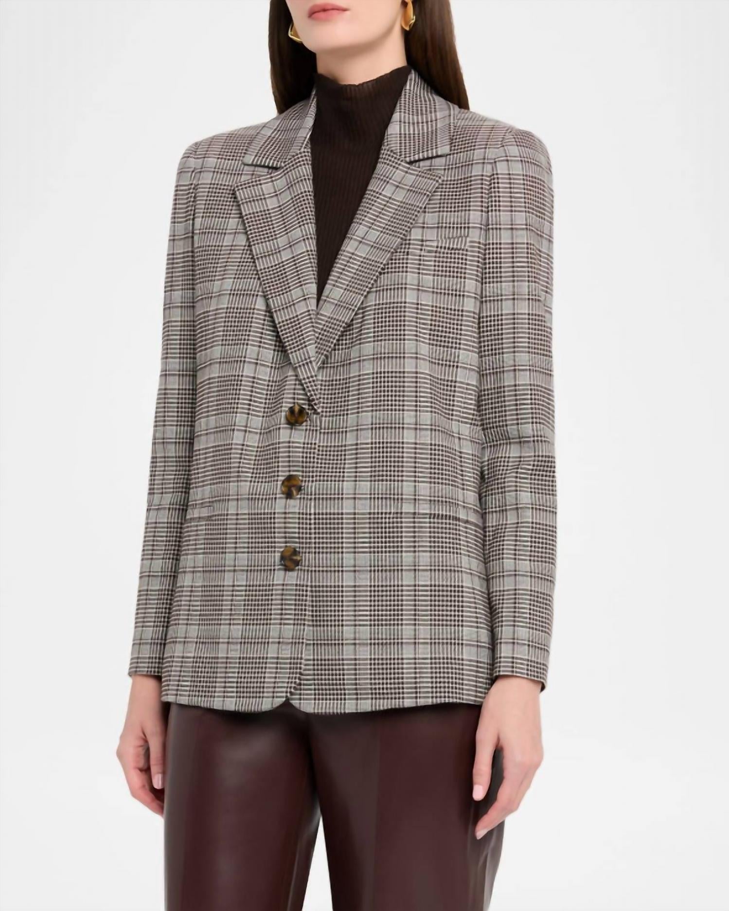 Alice + Olivia - Michael Boxy Blazer