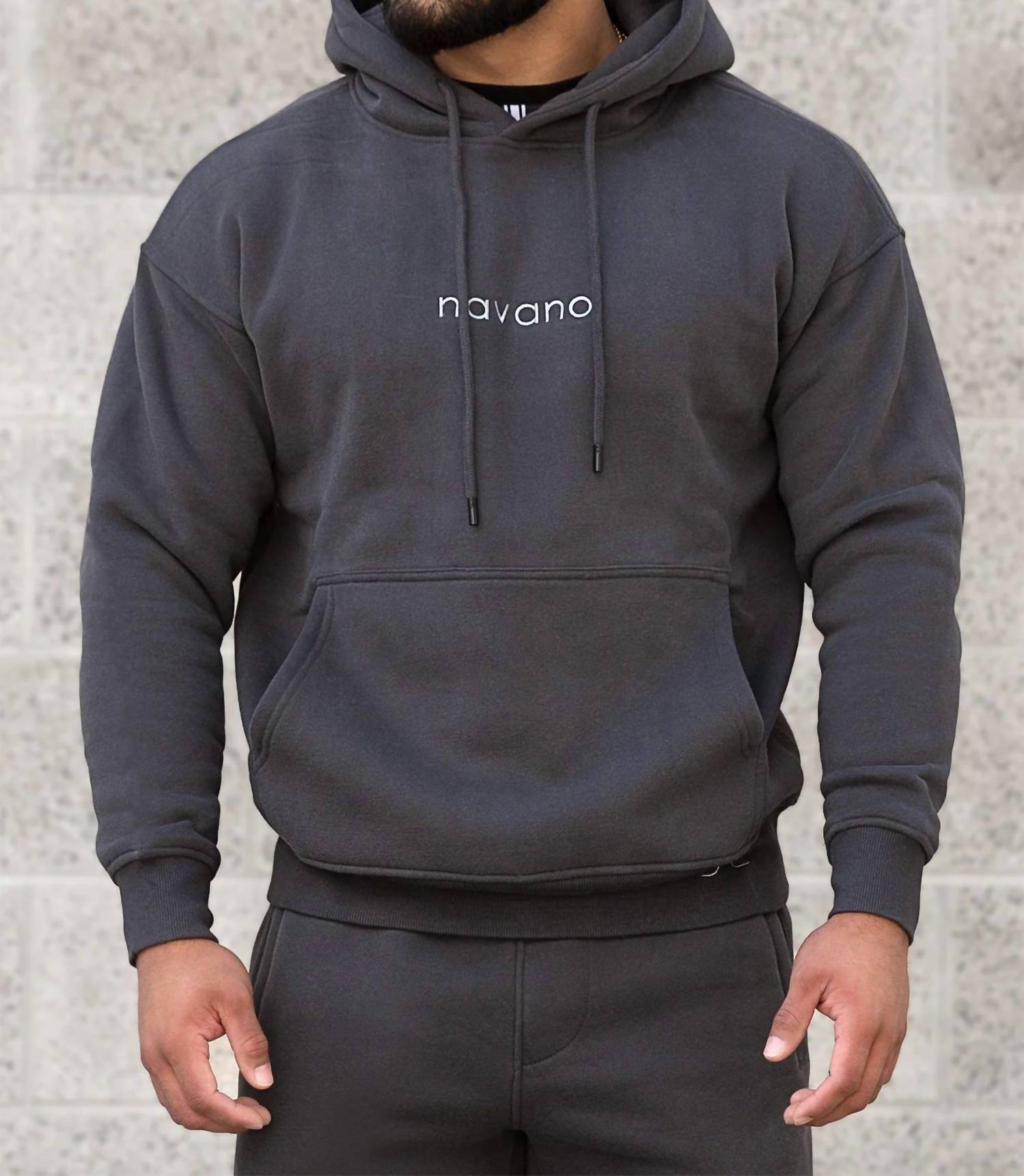 Navano - Unisex Oversized Pull-on Hoodie