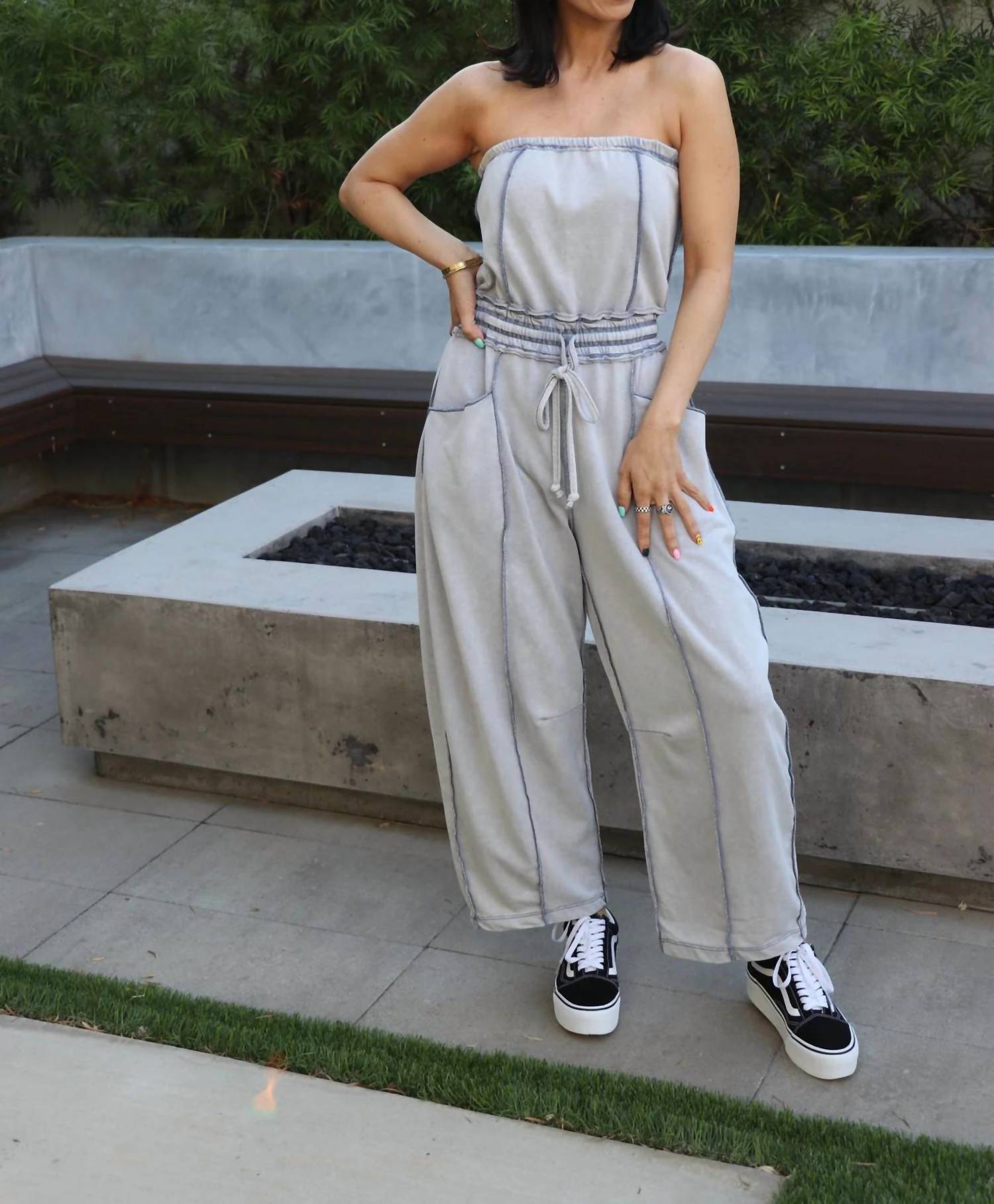 Mittoshop - Women's Barrel Leg Jumpsuit