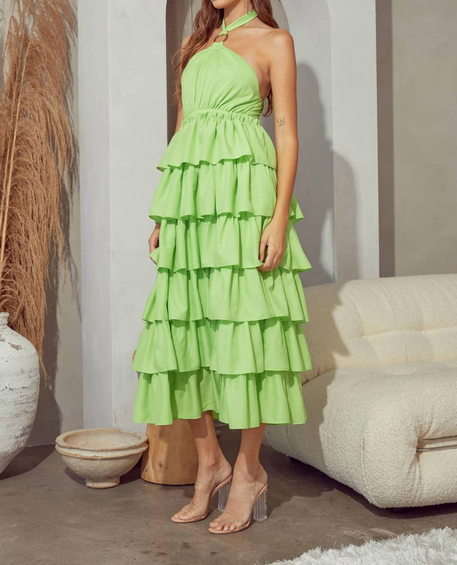 Do+Be - In the Limelight Maxi Dress