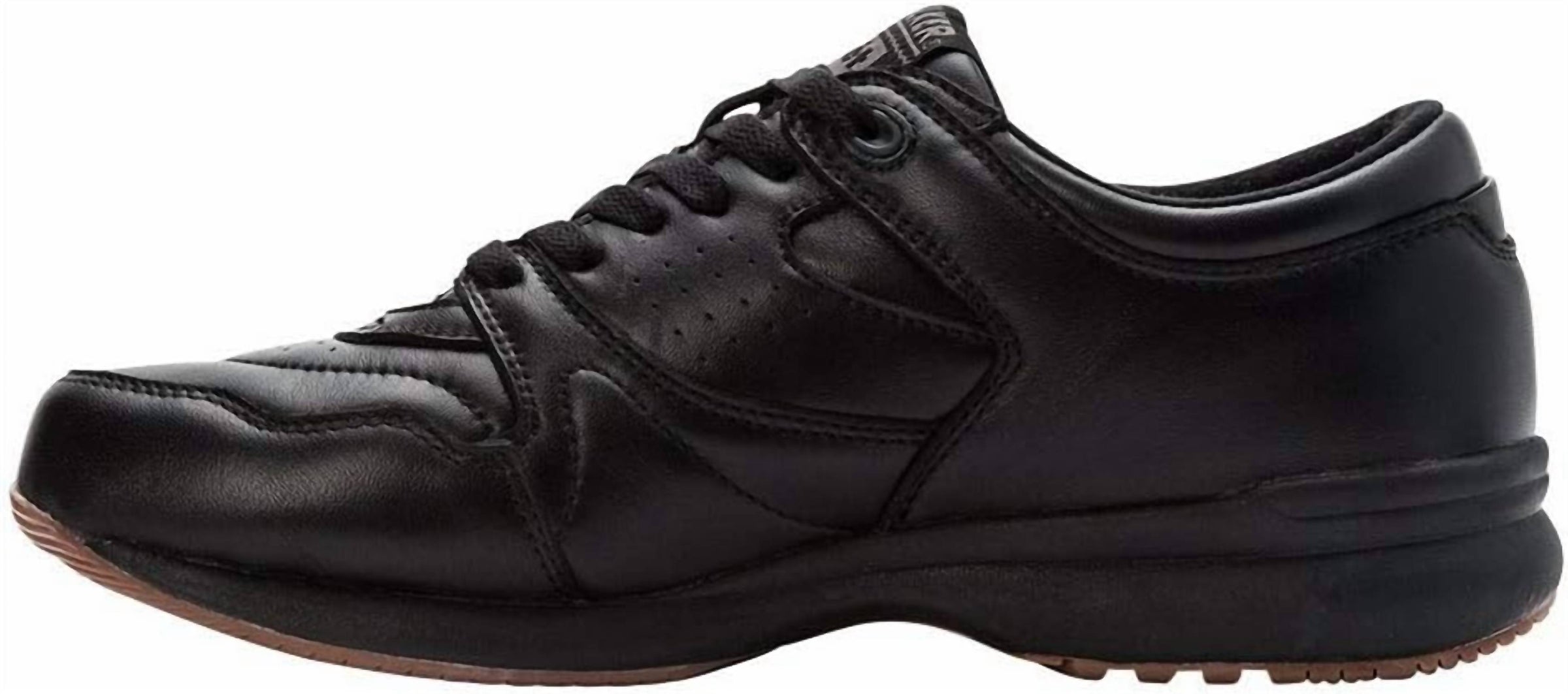 PROPET Men's Cross Walker Lace Up Shoe in black - men's sneaker - detail view